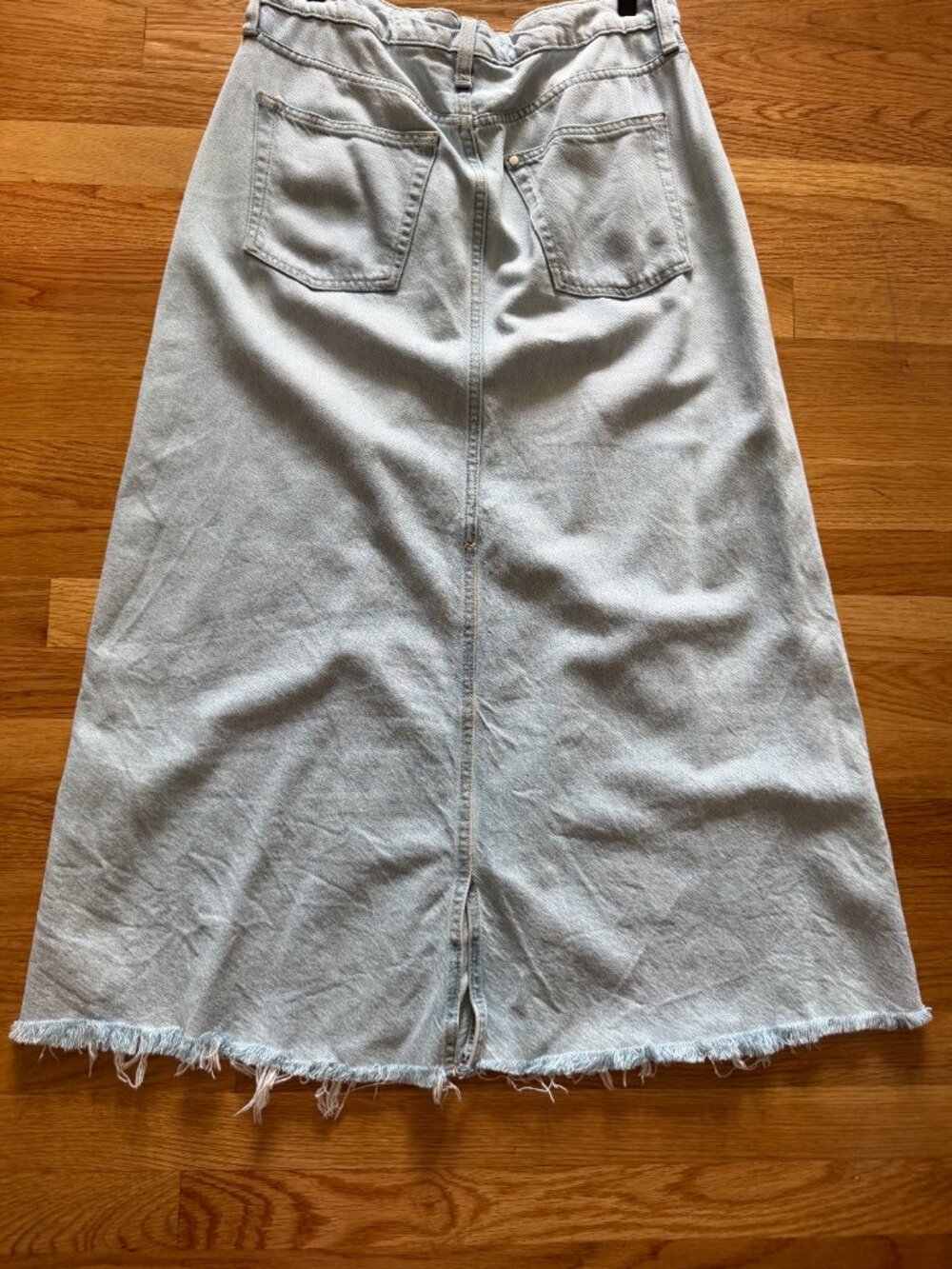 H&M Feather Soft Denim Skirt - Picture 8 of 10